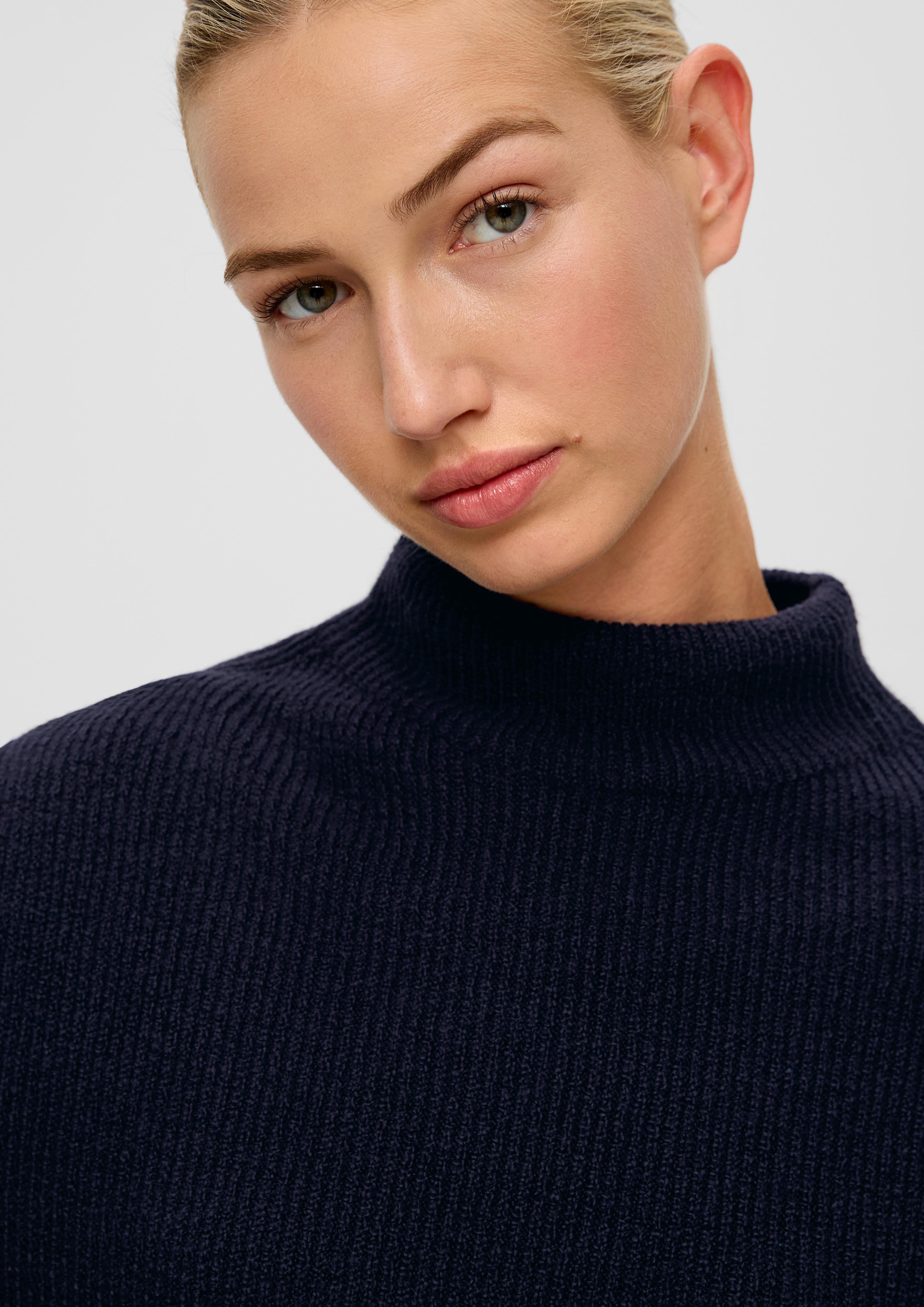 Strickpullover mit Stehkragen  2137202-5959