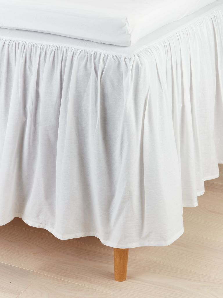 VEGA gullfarget laken VEGA 120x200x45cm hvitt