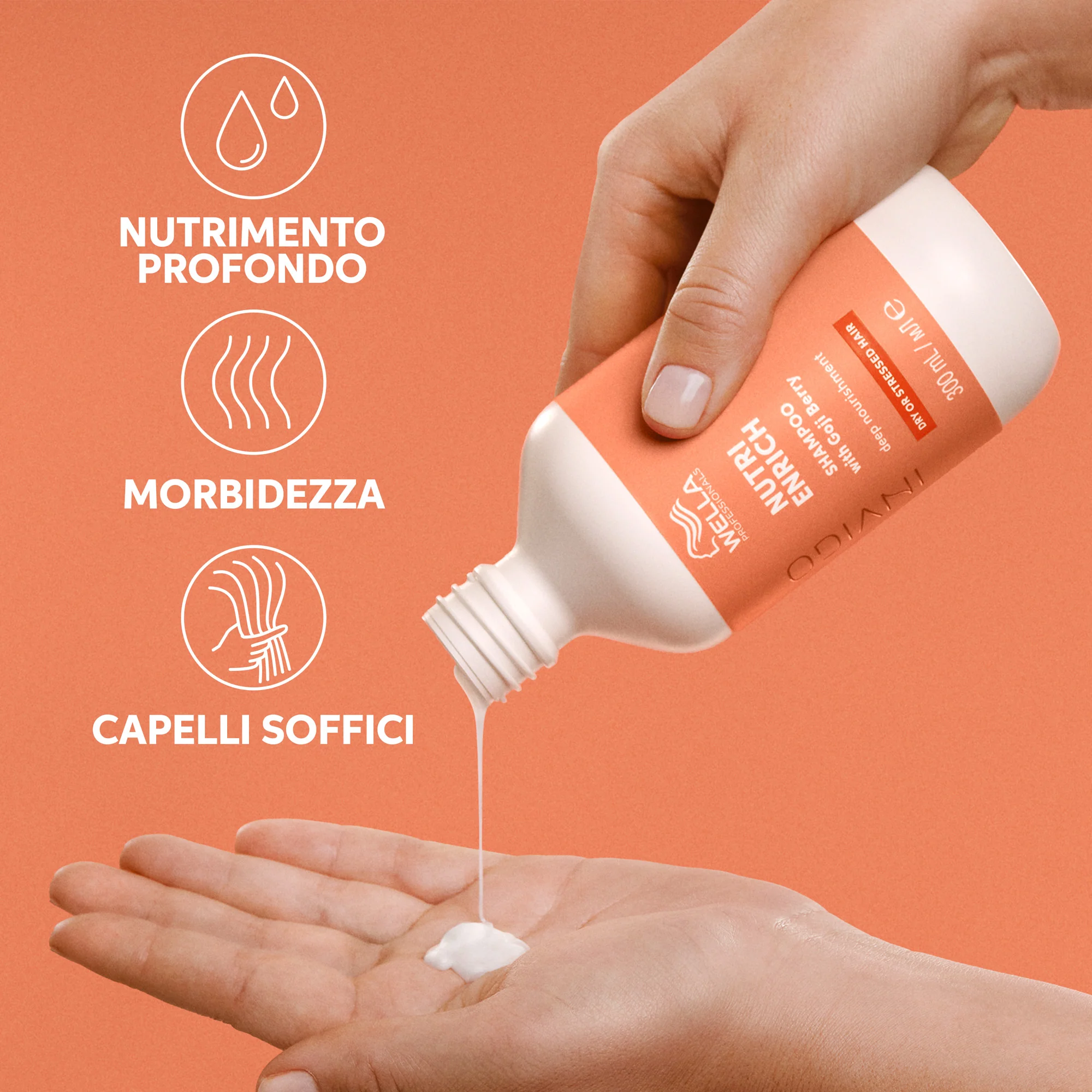 Invigo INVIGO NUTRI ENRICH Σαμπουάν Βαθιάς Θρέψης - Θρεπτικό Σαμπουάν