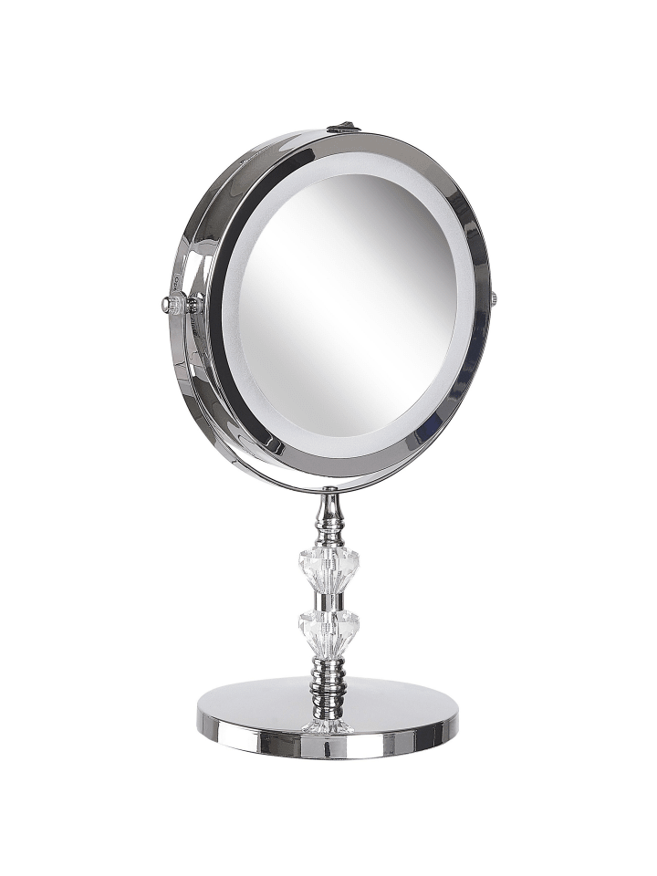 Beliani Kosmetikspiegel LAON in Silber - (W) 20 x (H) 31 x (L) 14 cm günstig kaufen onesize