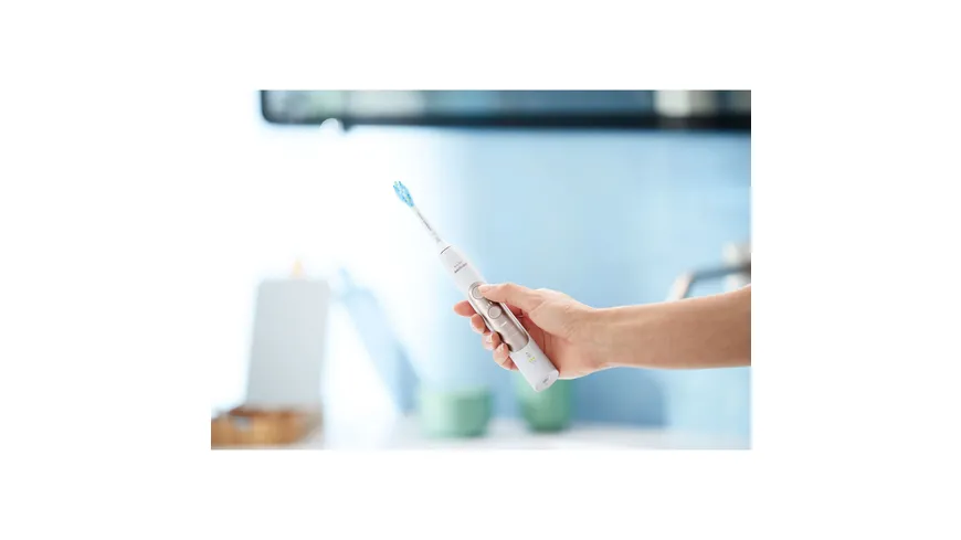 PHILIPS Sonicare ExpertClean 7300 Elektrische Schallzahnbürste mit App, weiß, HX9601/03