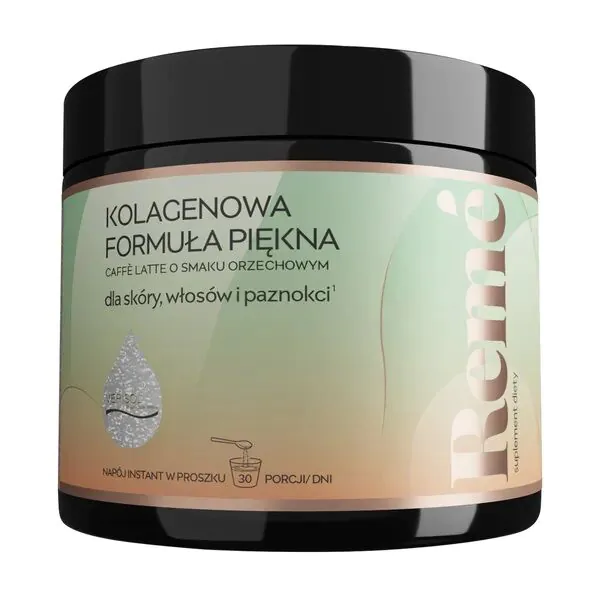 Reme Collagen Beauty Formula Caffe Latte са прахом укуса орашастих плодова 150 г