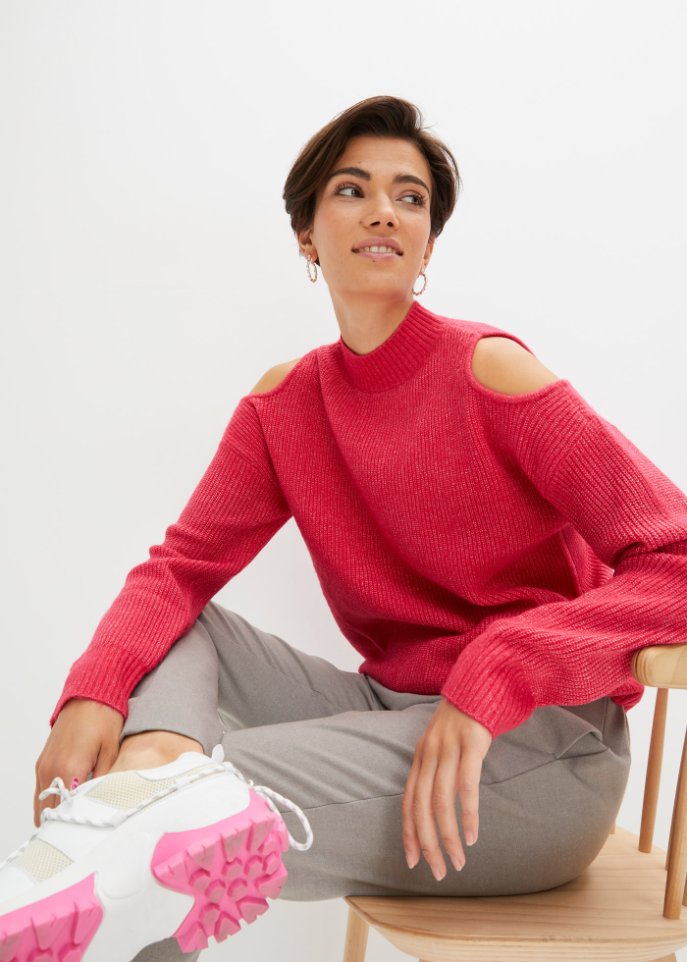 Pullover mit Cut-Outs