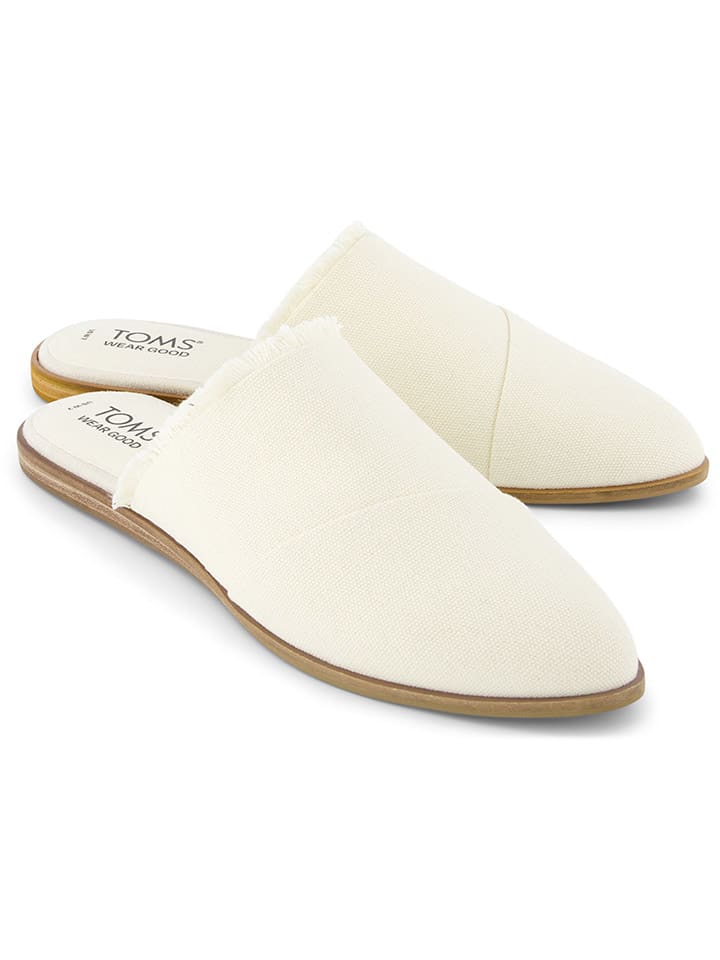 TOMS Clogs in Creme günstig kaufen