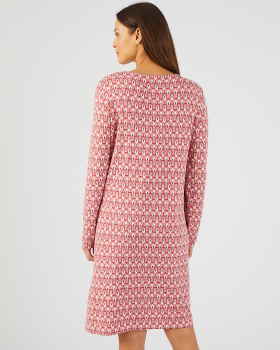 Chemise de nuit maille jersey modal élasthanne