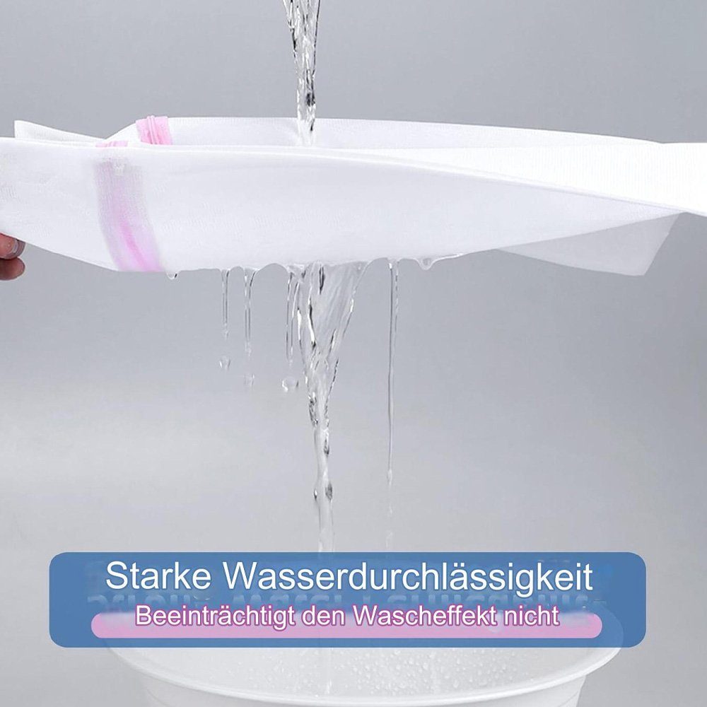 Tian Dee Wäschenetz 2 Stück Wäschenetz Groß, überdimensioniert Wäschebeutel 60 x 70 cm