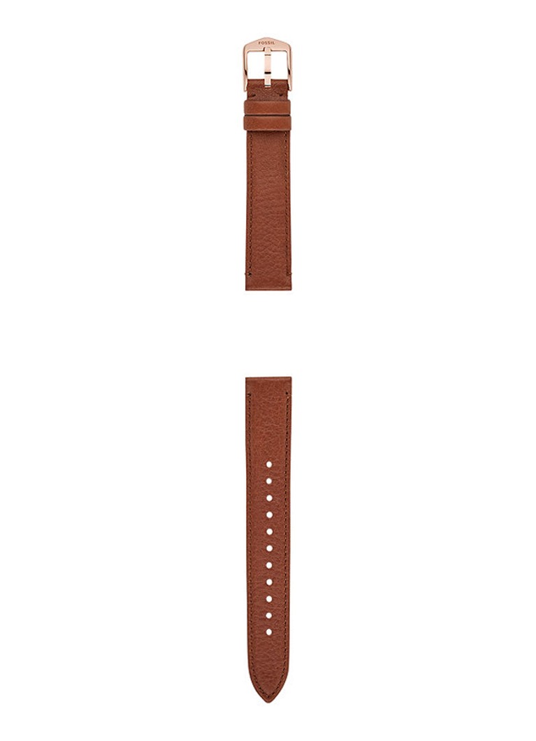 Fossil  Horlogeband van leer S161088