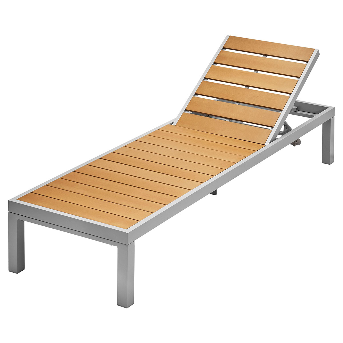 Weles Gartenfreude Aluminium Sonnenliege Barbados braun
