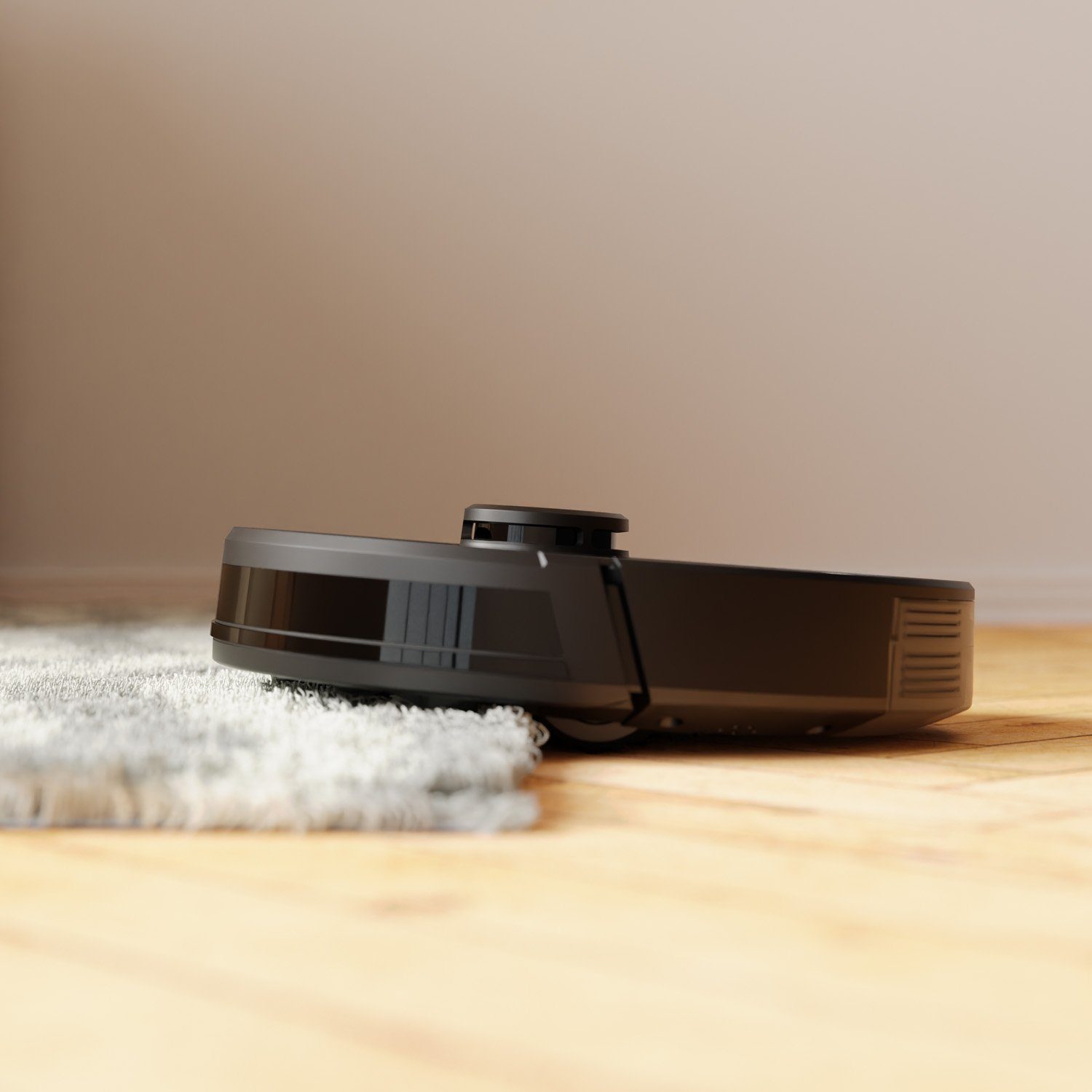 TESLA Nass-Trocken-Saugroboter TESLA Smart Robot Vacuum Laser AI200 - Saug- und Wischroboter, Lasernavigation