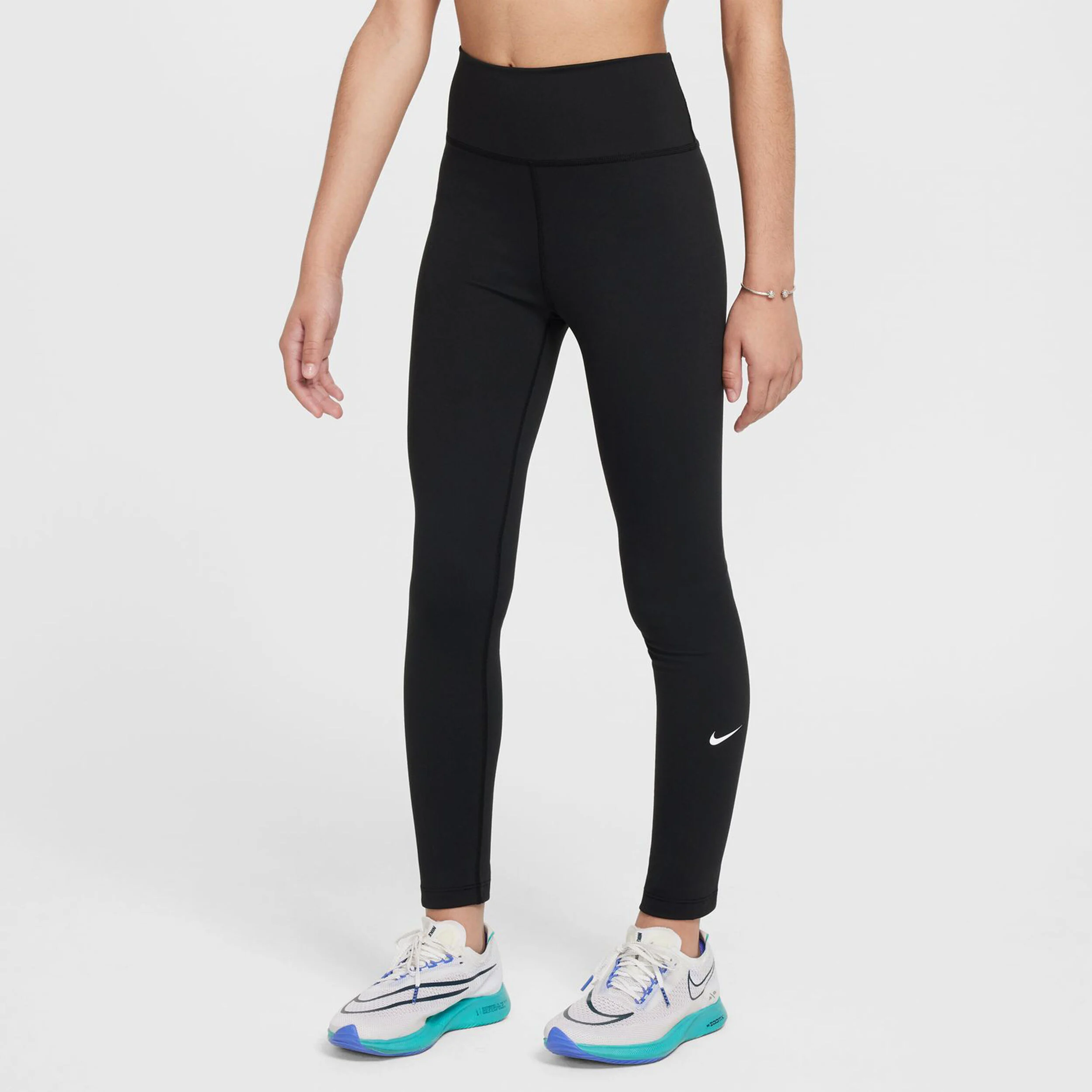 Dri-Fit One Tight Mädchen - Schwarz