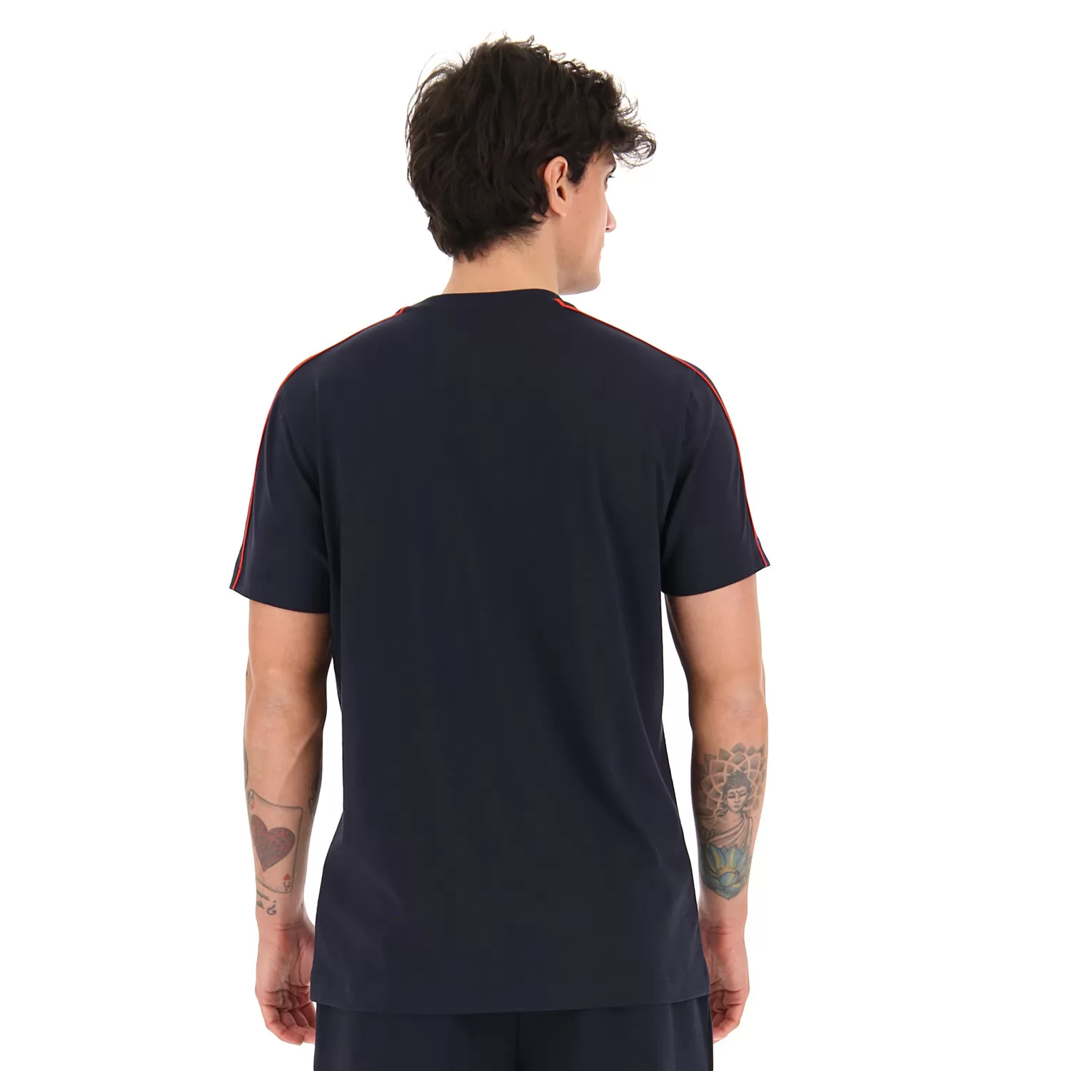 LOGO VI T-SHIRT JS MARINBLÅ