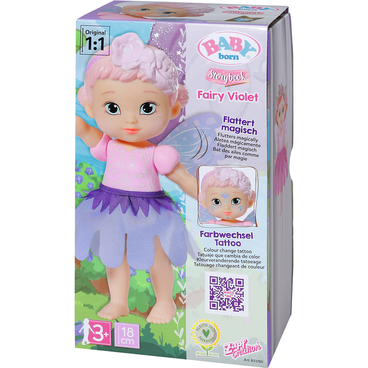 BABY born® Storybook Fairy Violet 18 cm