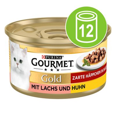 Gourmet Gold Zarte Häppchen 12  x 85 g