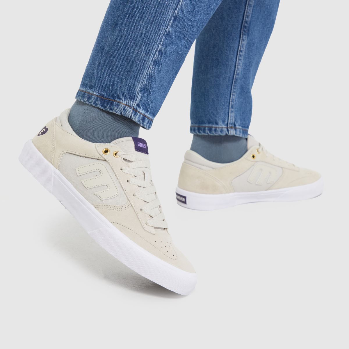 Etnies Windrow Vulc x Henry Gartland sportcipő fehér és bézs színben