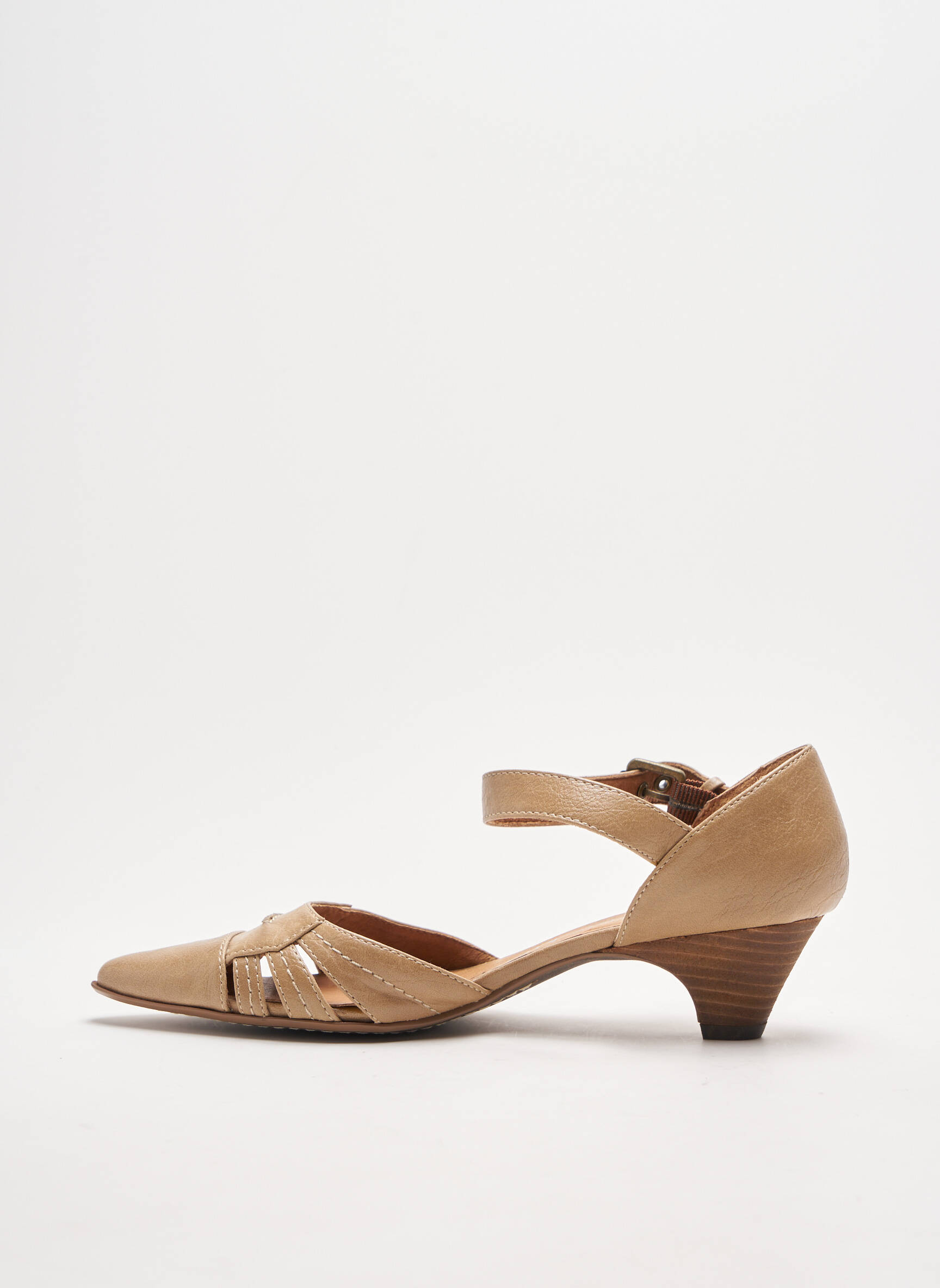 Elue Par Nous Sandales Nu Pieds Femme couleur marron