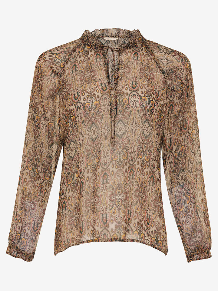 Mexx Bluse in Hellbraun günstig kaufen