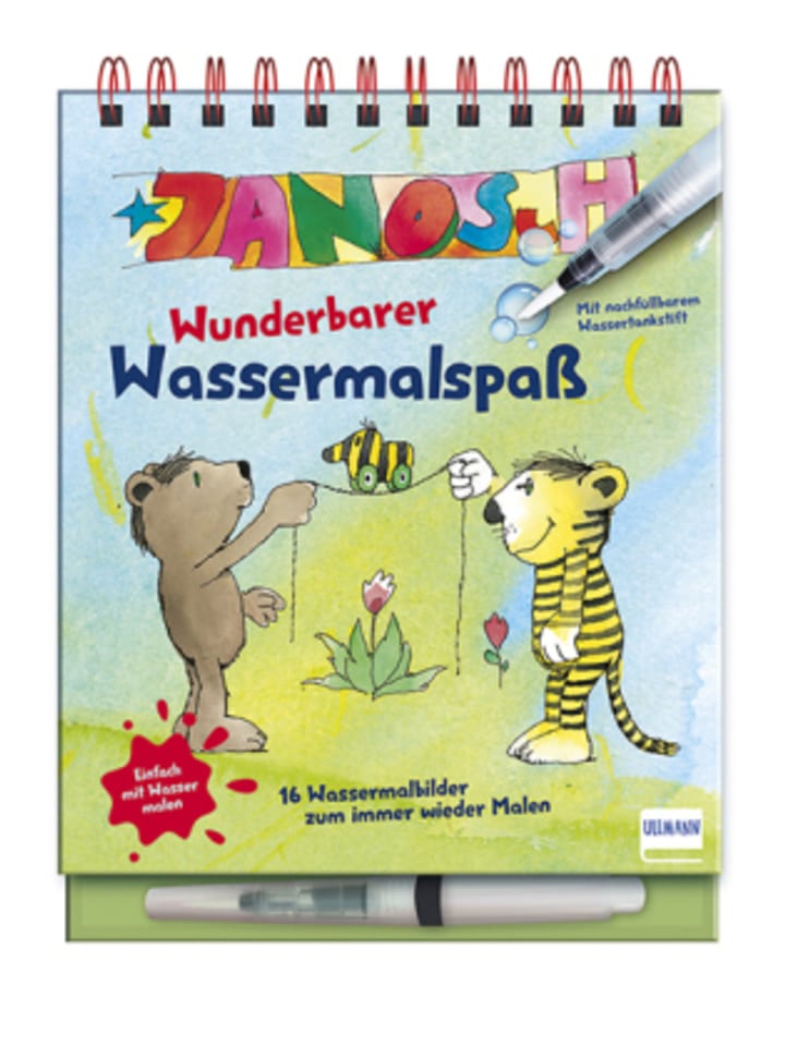 Ullmann Medien Buch - Janosch - Wunderbarer Wassermalspaß günstig kaufen onesize