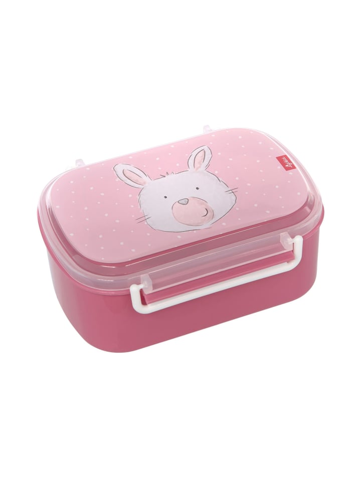 Sigikid Kindergarten-Set Trinkflasche & Brotdose in Pink/Beige Hase günstig kaufen onesize