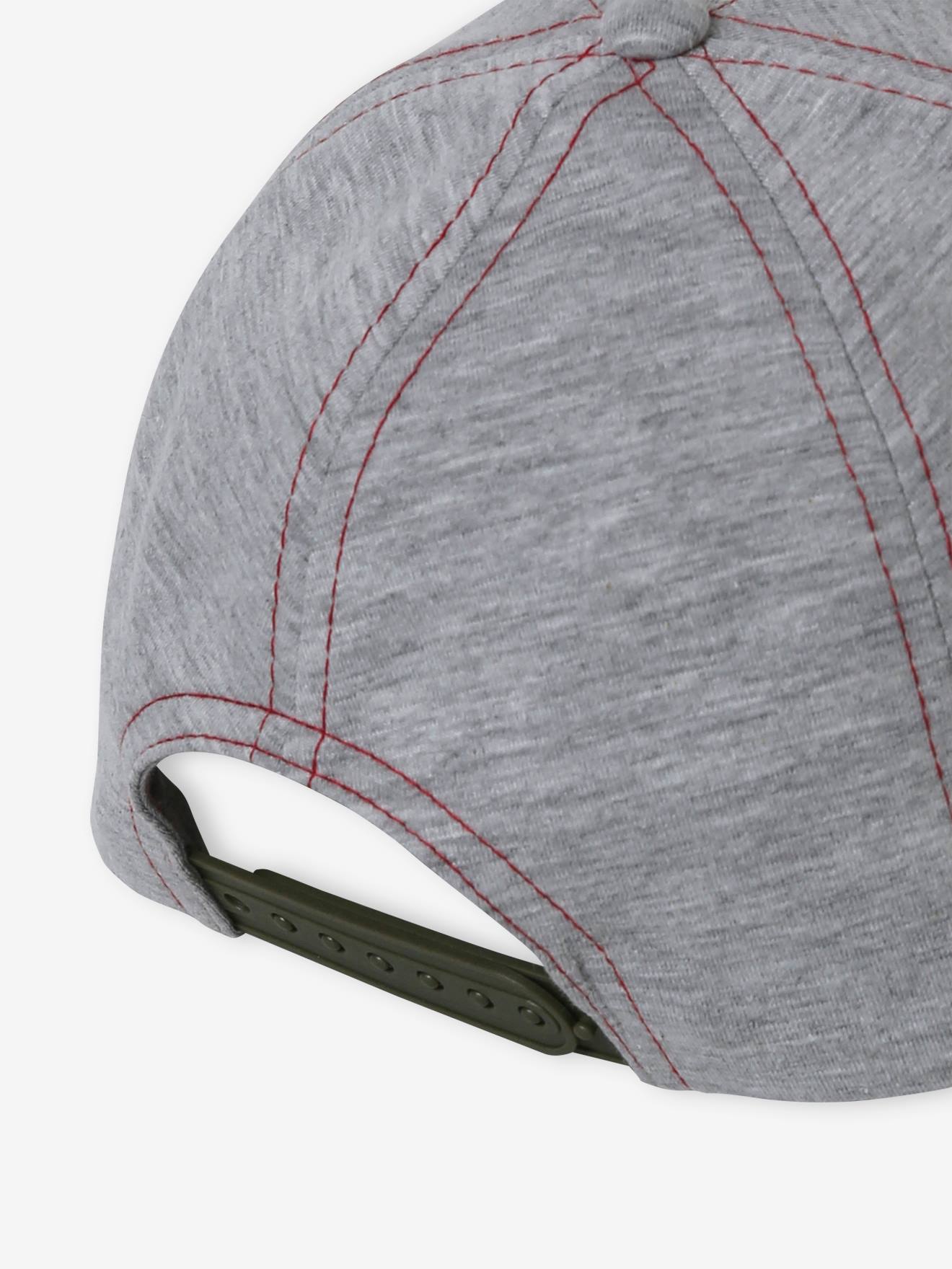 Casquette T-Rex garçon gris chiné