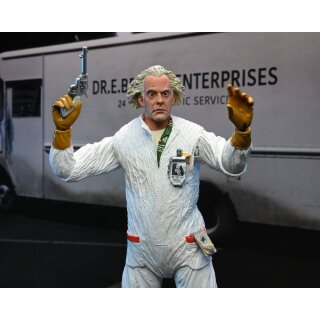 Zurück in die Zukunft Actionfigur Ultimate Doc Brown (1985) 18 cm