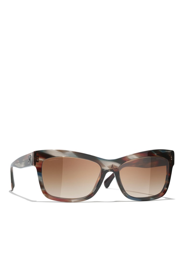 CHANEL RECTANGULAR SUNGLASSES