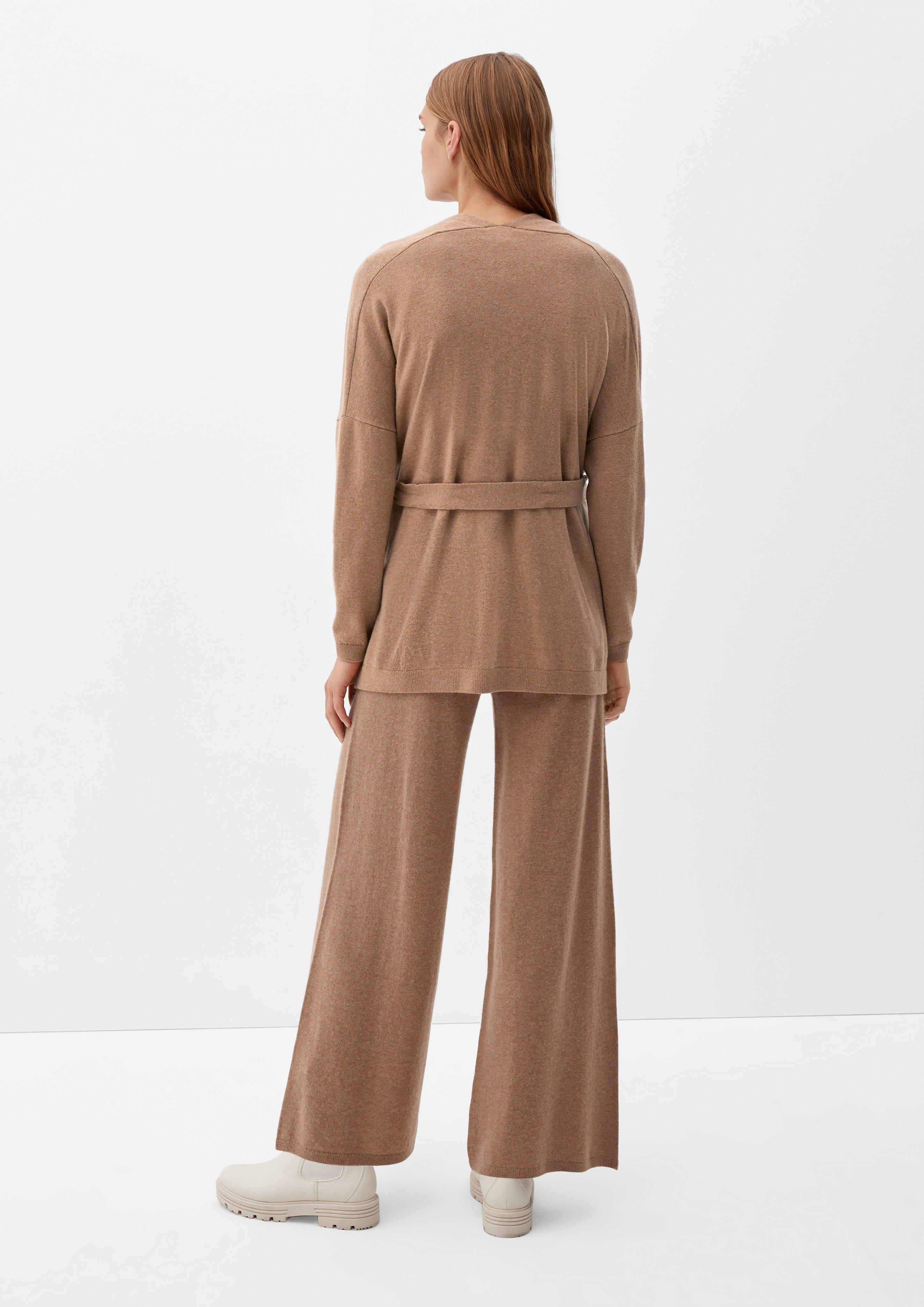 Cashmere-Mix Cardigan mit Taschen  2120596-84W5