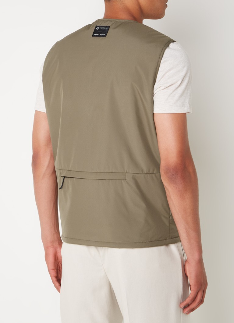 SAMSØE SAMSØE Chaleco padded without mangas Samoris with bags with rack
