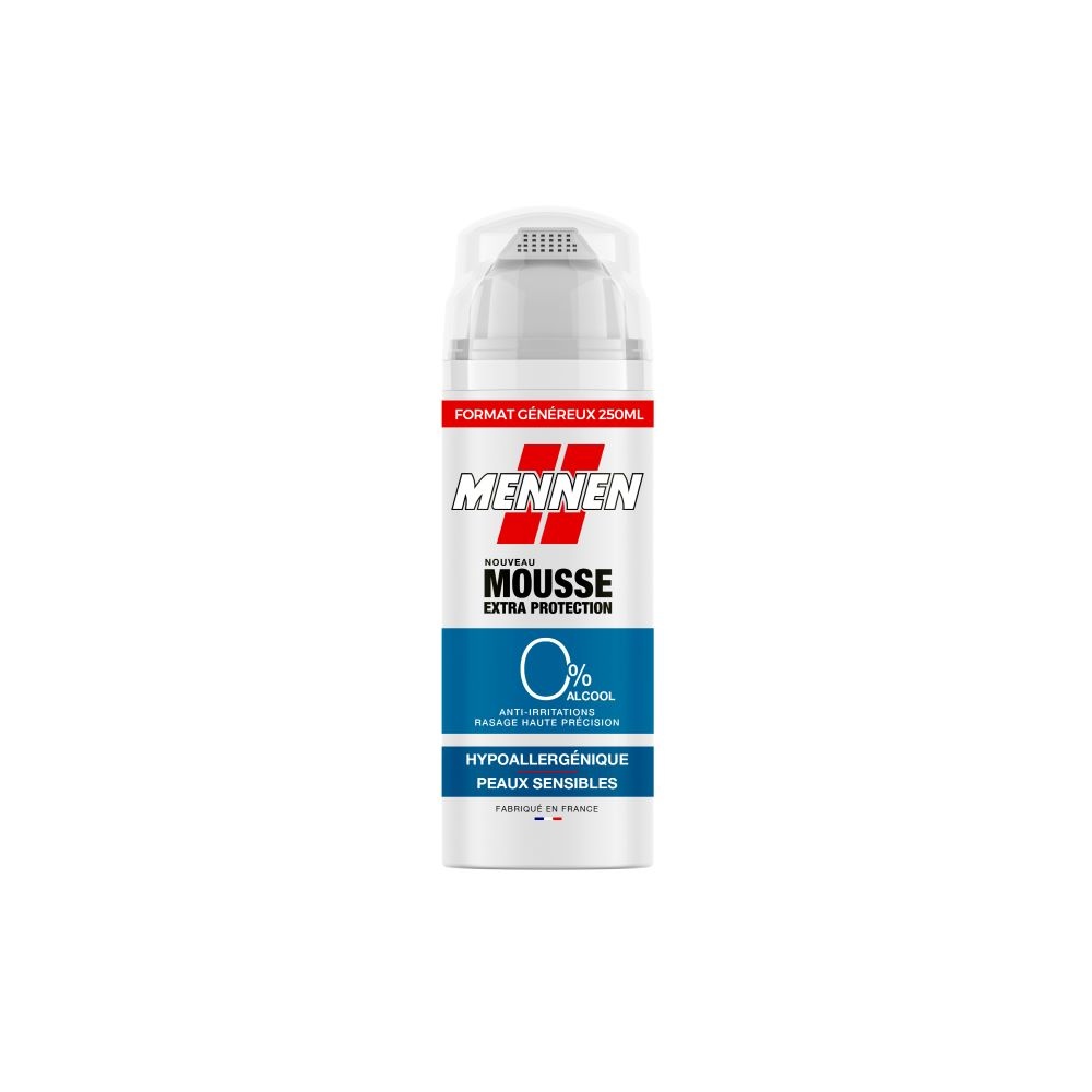 mennen HYPOALLERGENIQUE Mousse à Raser Hypoallergénique Peaux Sensibles
