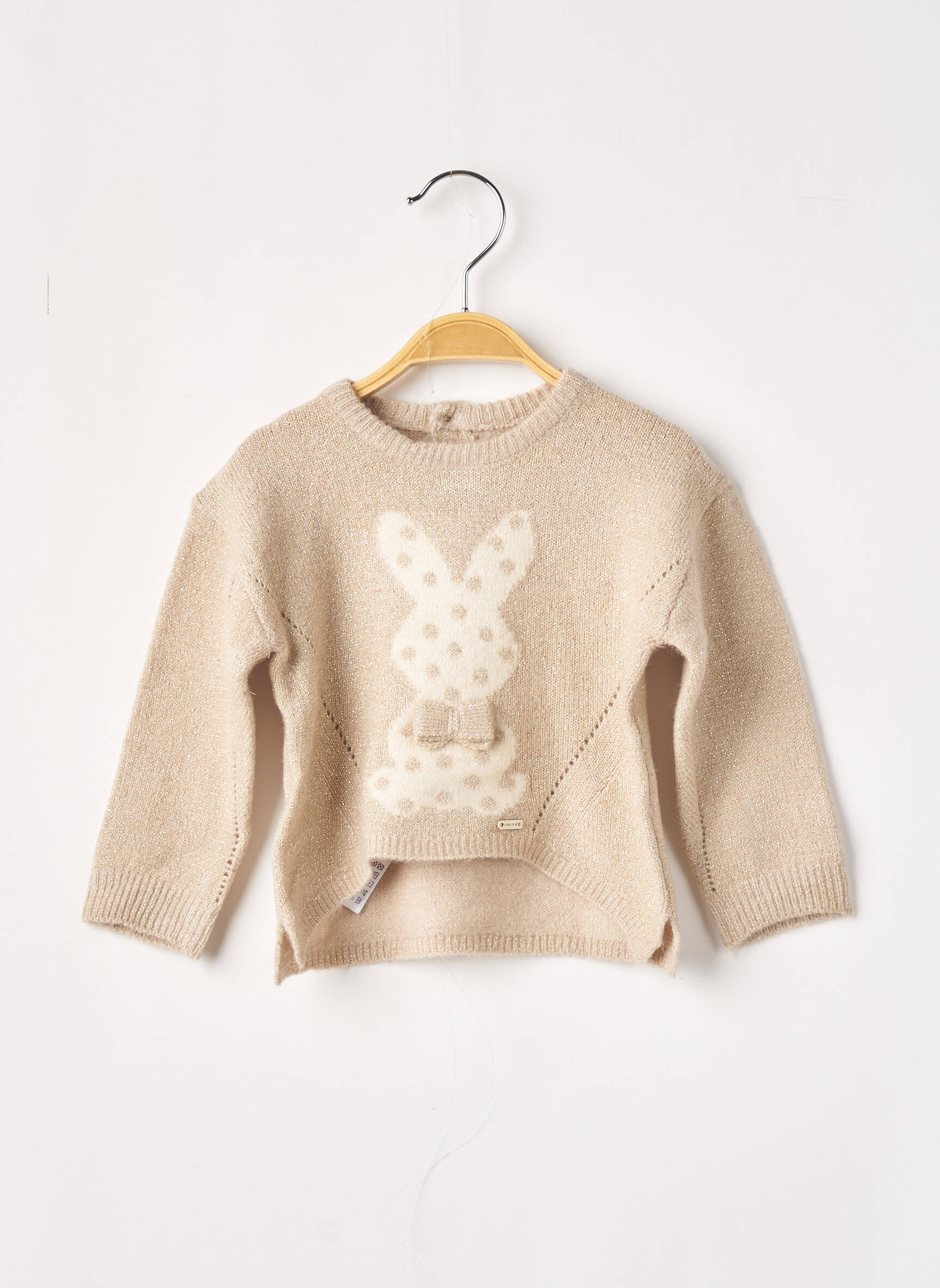 Mayoral Pulls Fille couleur beige