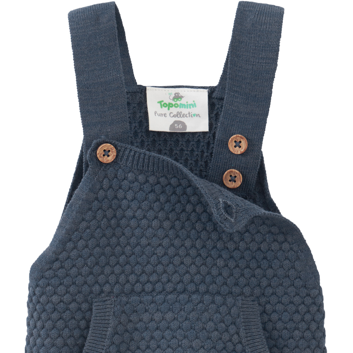 Newborn Stricklatzhose mit Wabenmuster