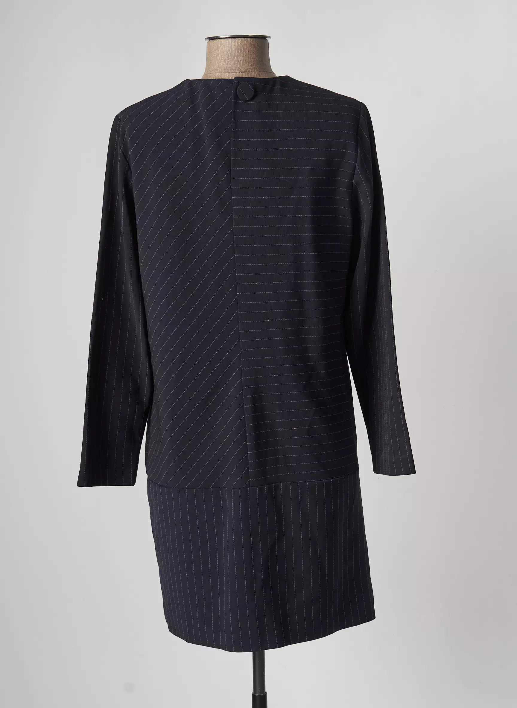 Mango Robes Mi Longues Femme couleur bleu