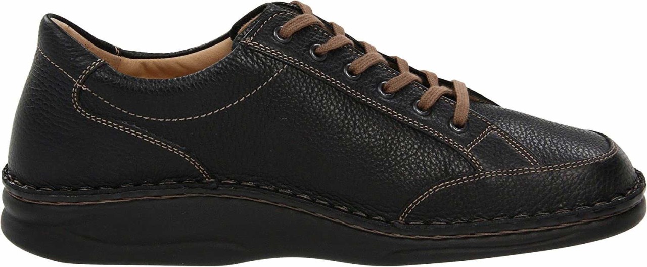 FINN COMFORT Komfort Schnürer schwarz Nantes schwarz
