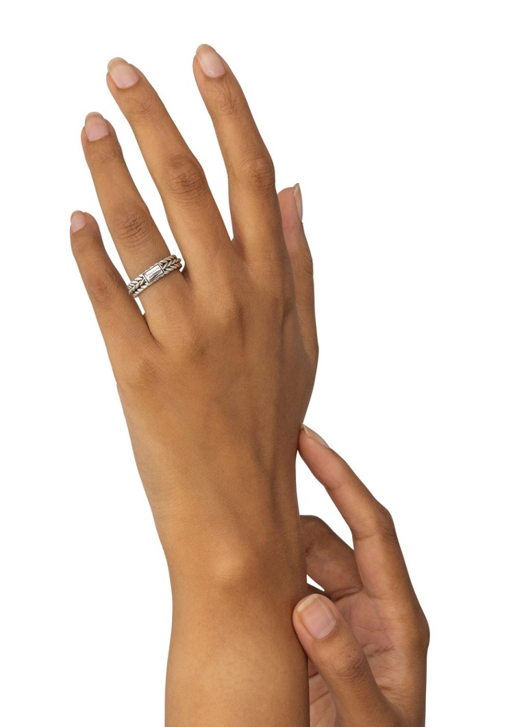 Buddha to Buddha  Nurul XS ring van zilver