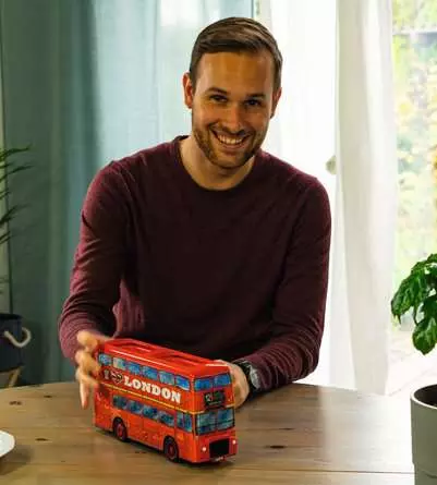 3D Puzzle London Bus