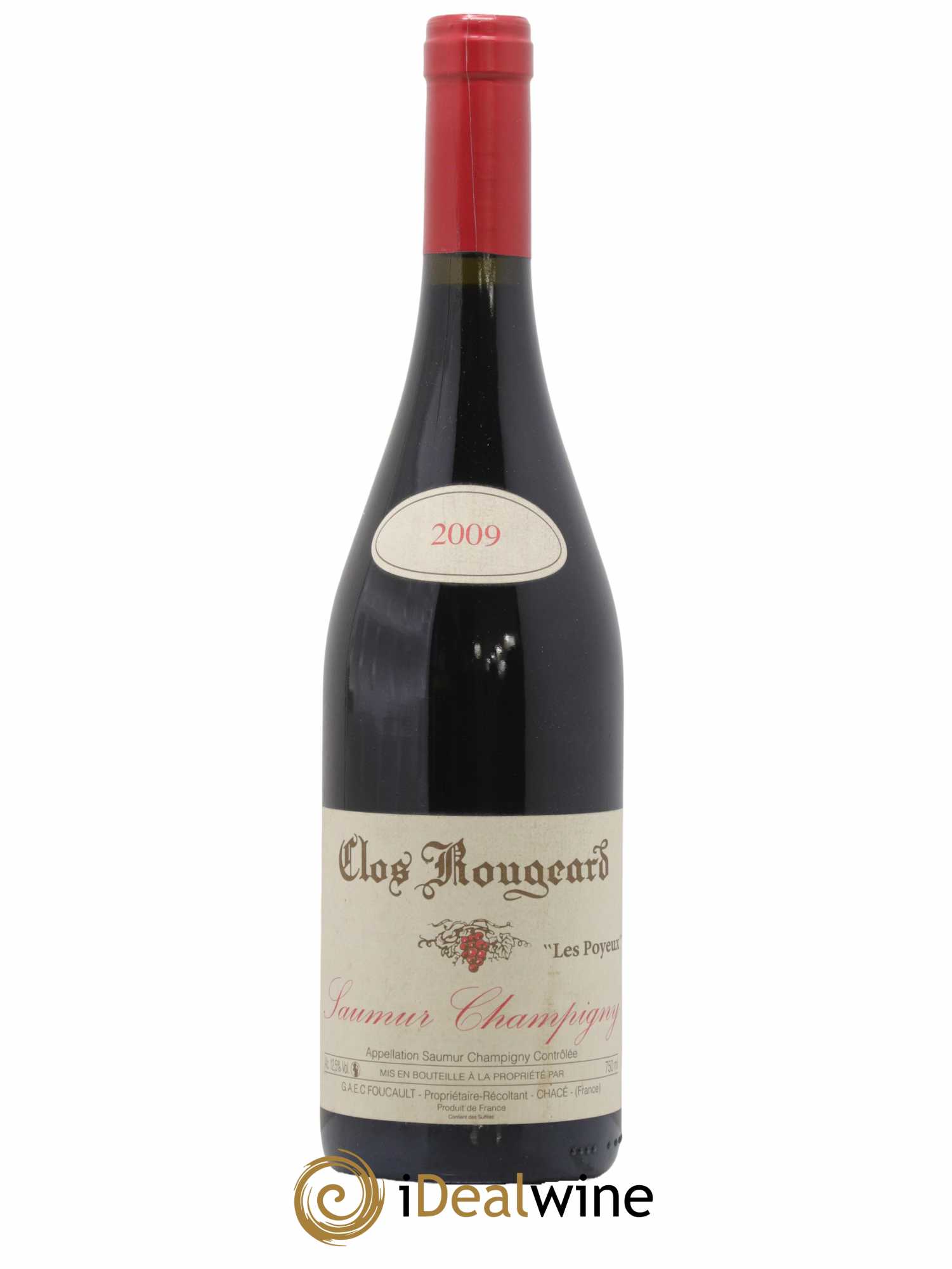 Saumur-Champigny Les Poyeux Clos Rougeard  2009 - Lot de 1 Bouteille