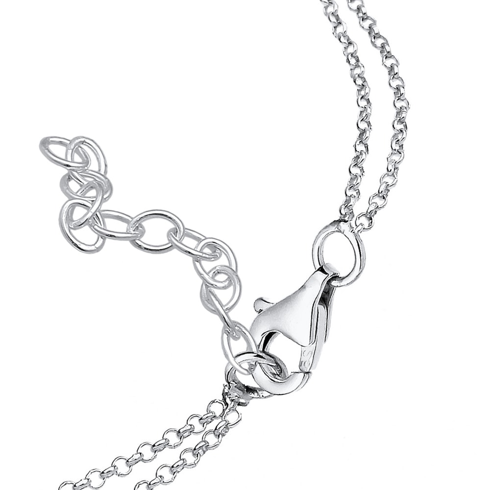 Elli Elli Bracelet Femme Motif Infinity Basic avec Cristaux en Argent Sterling 925 Bracelet