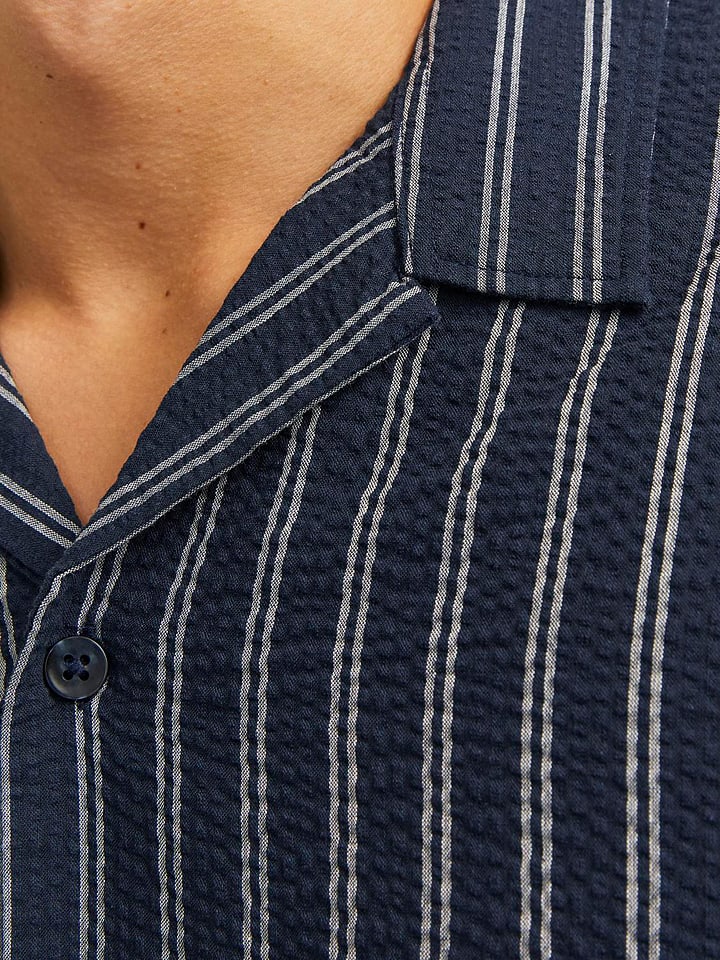Jack & Jones Hemd - Comfort fit - in Dunkelblau günstig kaufen