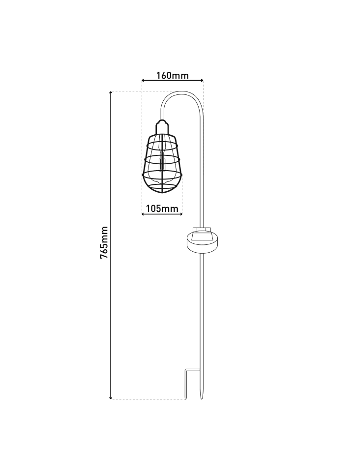 näve LED Solarleuchte 