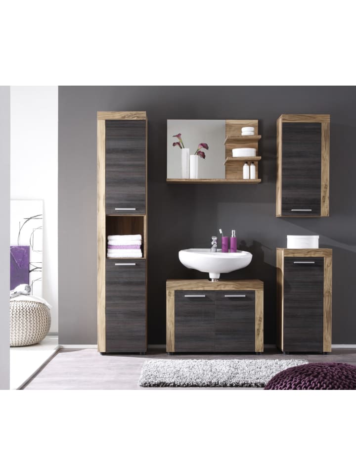 ebuy24 Badschrank CancunBoom Braun 36 x 23 cm günstig kaufen onesize