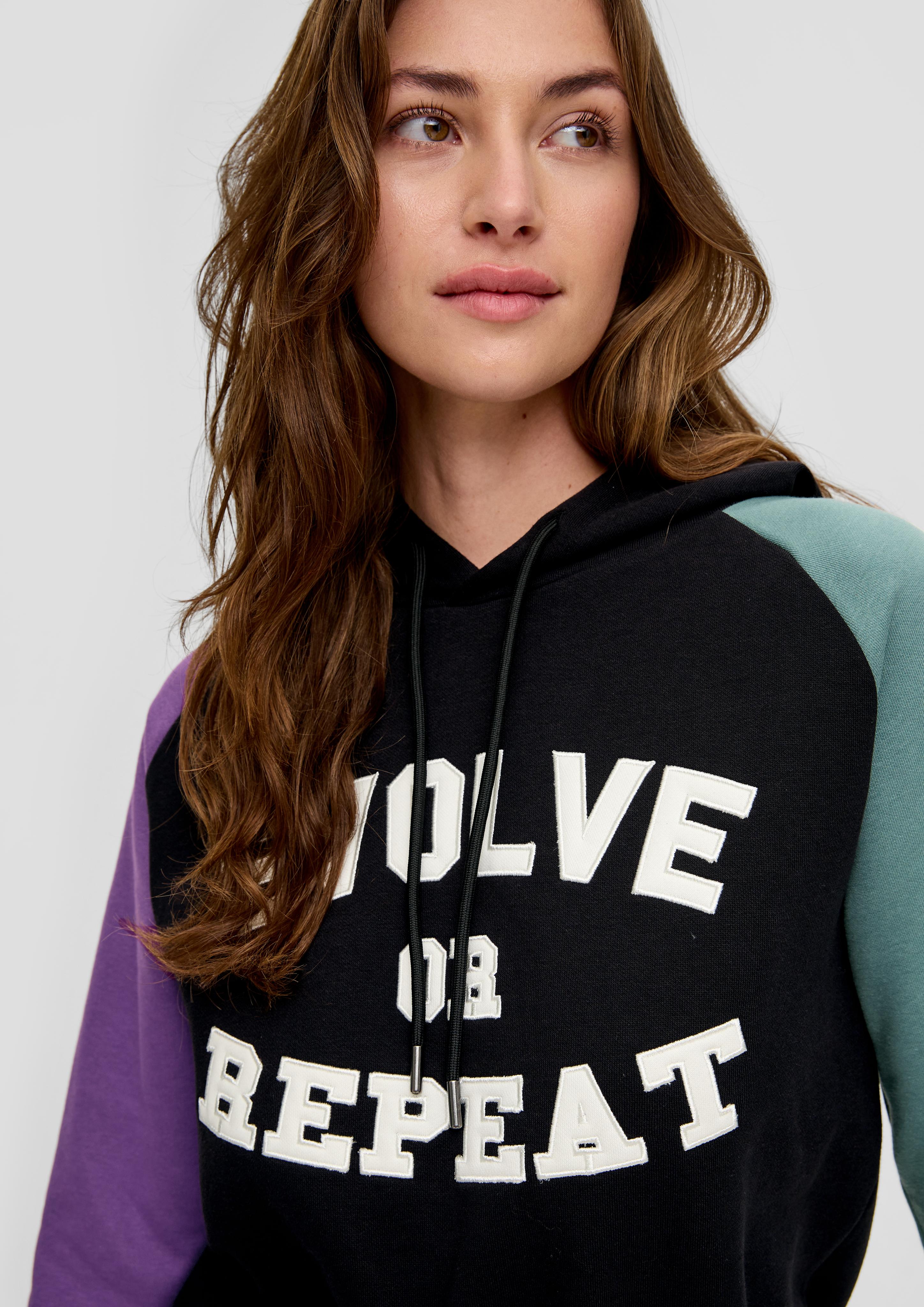 Colour-Block Hoodie  2135466-9999