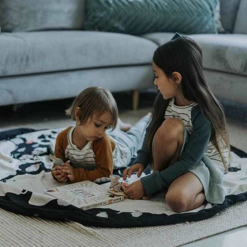 Sac de rangement pour jouets mappemonde Play and Go