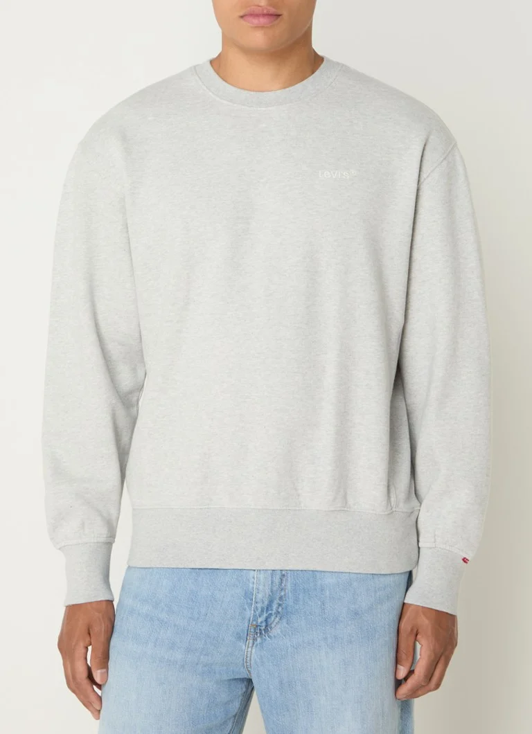 Pulover original Levi's cu logo brodat