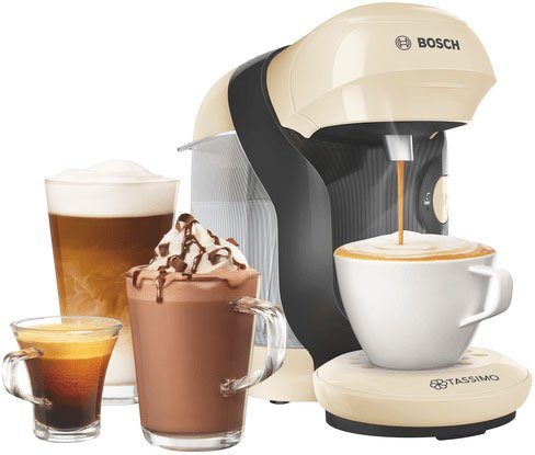TASSIMO Kapselmaschine STYLE TAS1107, 1400 W, vollautomatisch, geeignet für alle Tassen, platzsparend