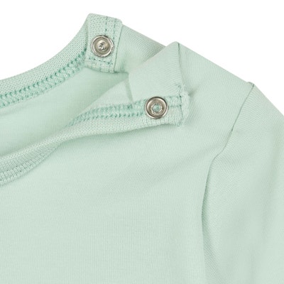 T-Shirt langarm, hellgrün für Jungs