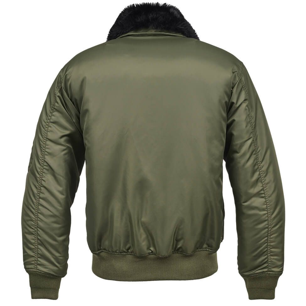 MA-2 Jacke mit Fellkragen