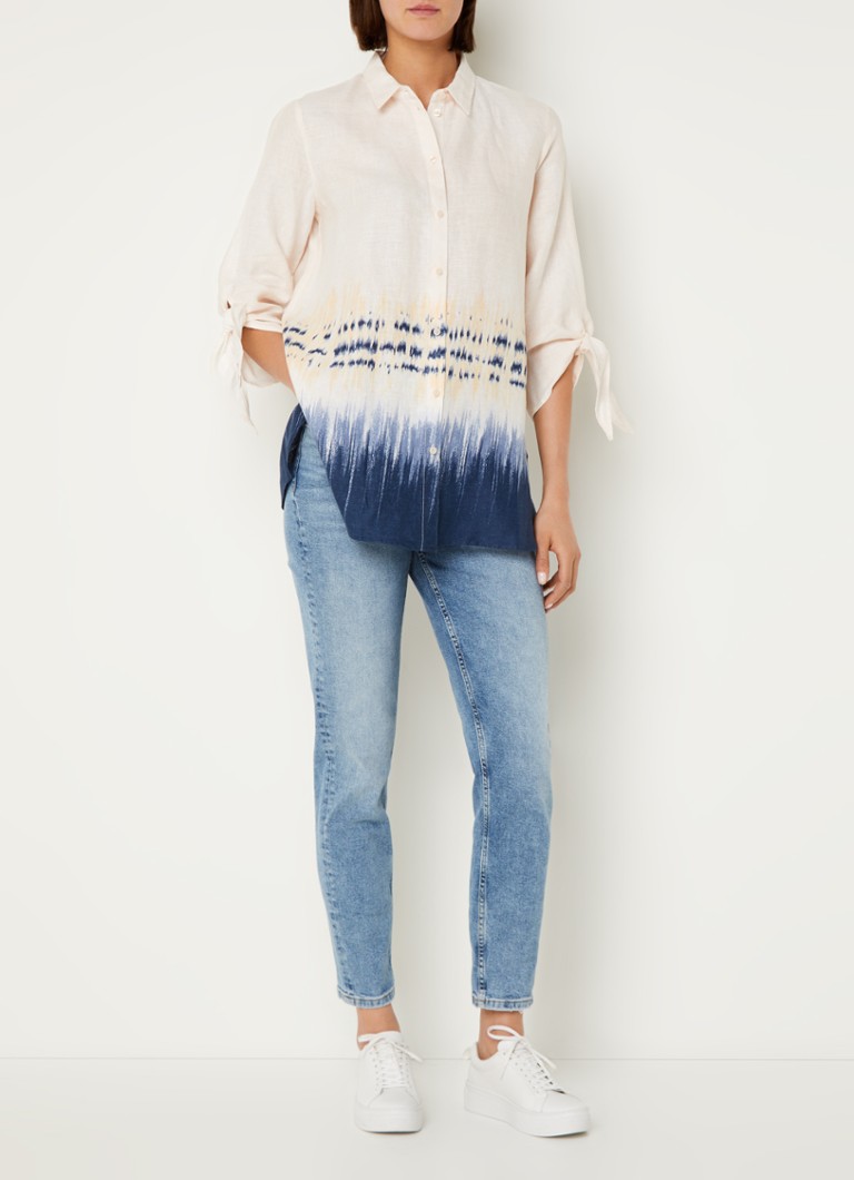 Μπλούζα από λινό Gerry Weber με φιόγκο