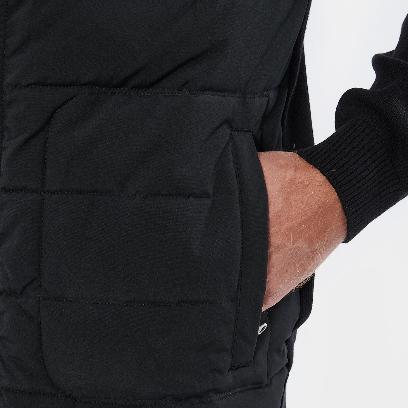 VADED  Gilet noir homme