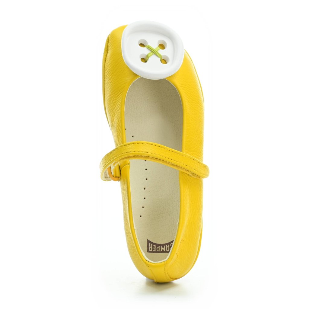 Camper Sella Marmite, Button Blanco Ballerinas (800464 - 002) K
