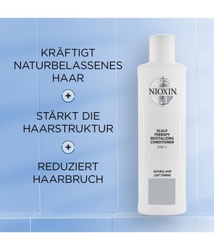 Nioxin System 1 Naturbelassenes Haar - Dezent Dünner Werdendes Haar Conditioner 1000 ml