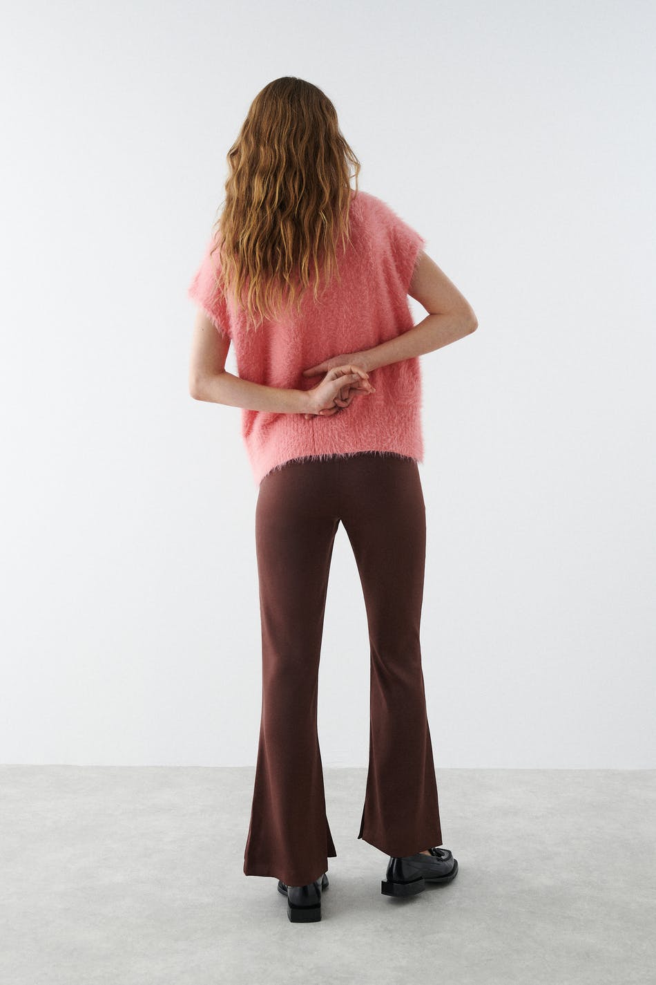Mel satin trousers
